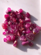 58 Carats Rough Rubies for Lapidary Artists