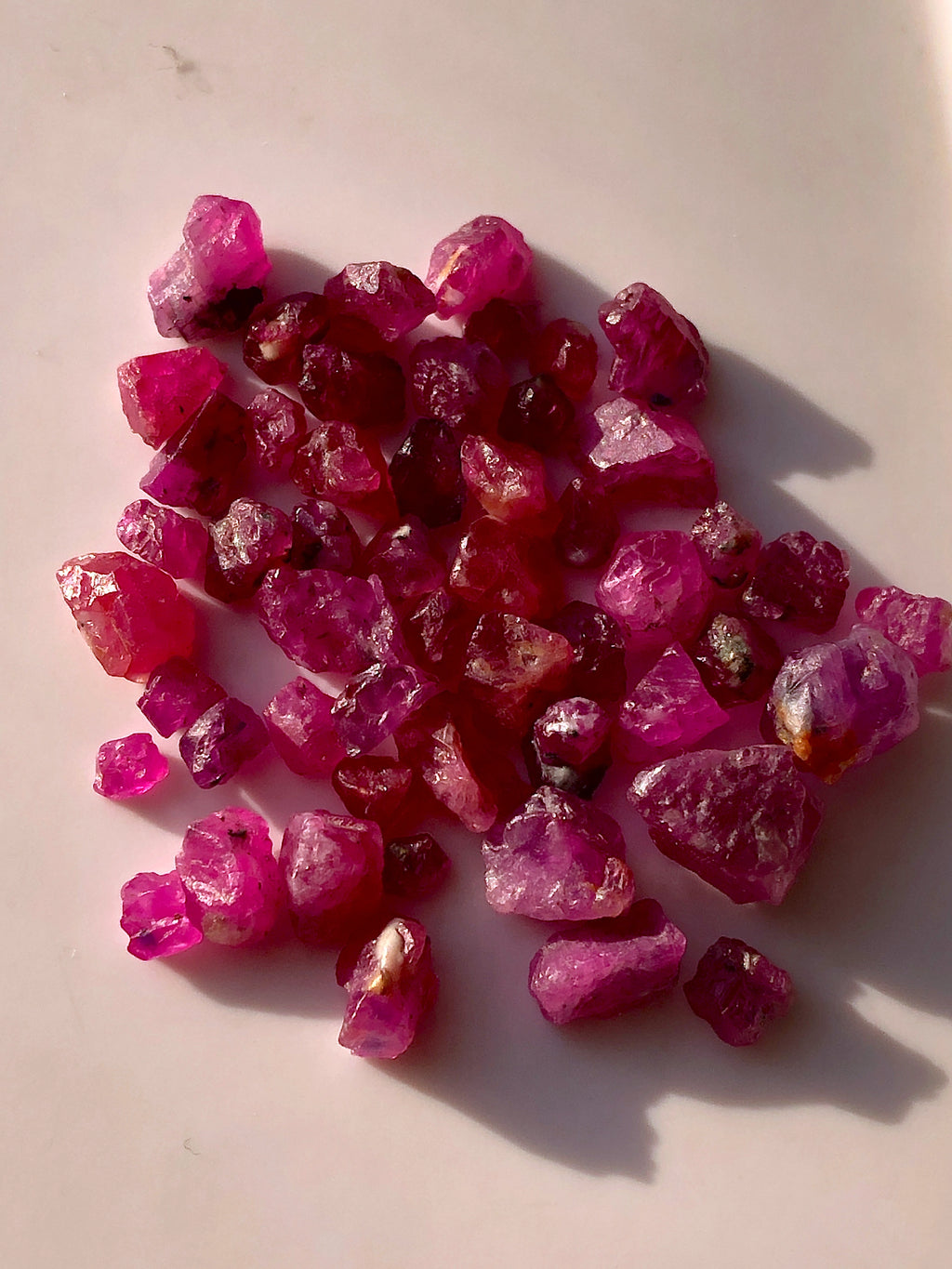 58 Carats Rough Rubies for Lapidary Artists