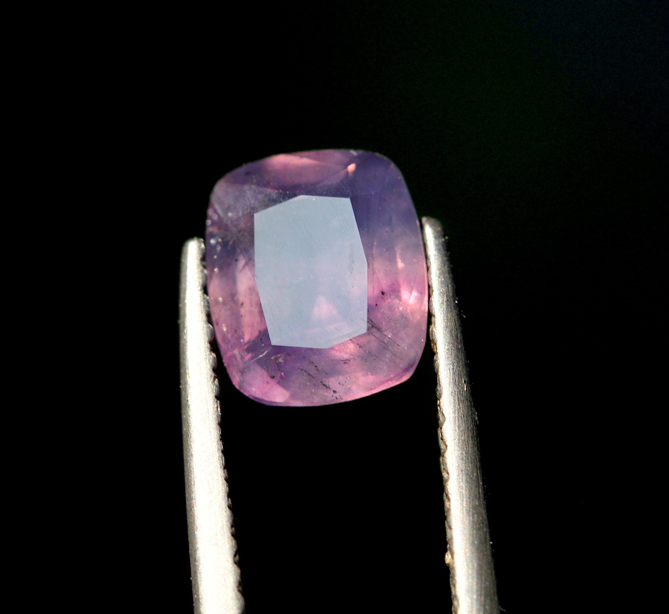 1.70 carats Natural Purplish Pink Lavender Color Sapphire from Kashmir