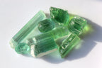 rough tourmaline faceting