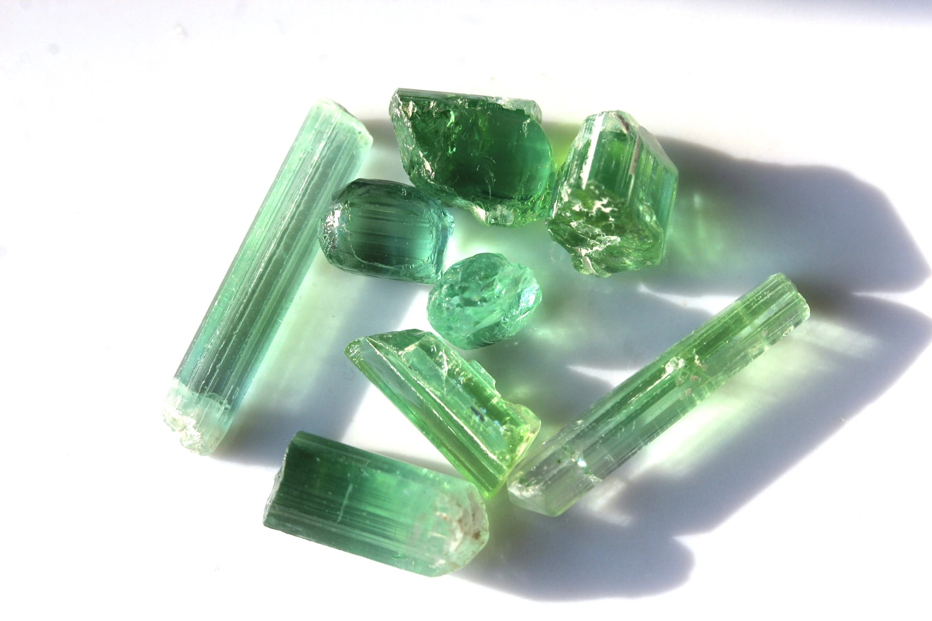 natural tourmaline rough