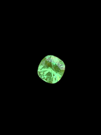 6.75 carats Loose Peridot Gemstone Apple Green - Cushion Cut Peridot