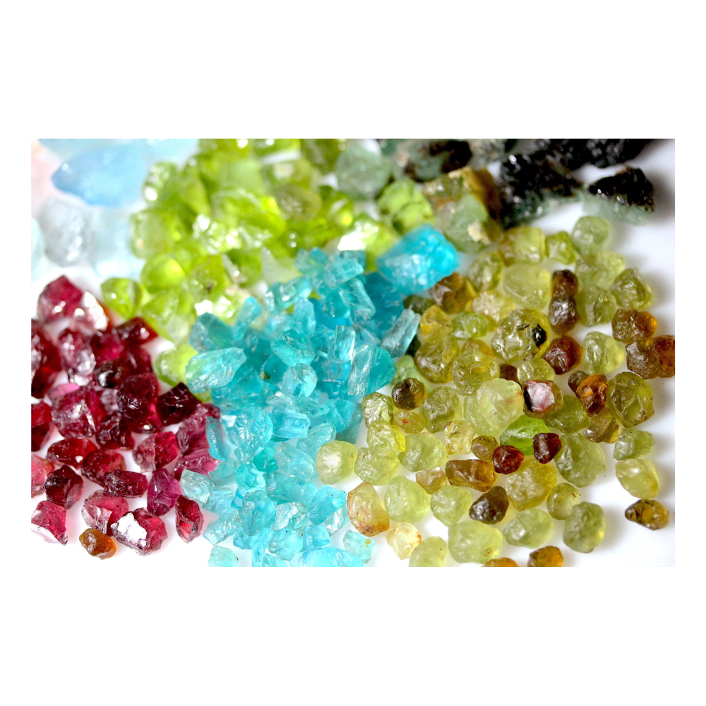 Check out the beauty of mixed rough parcel 