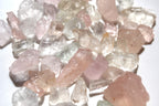 Cut and make morganite rose gold jewelry