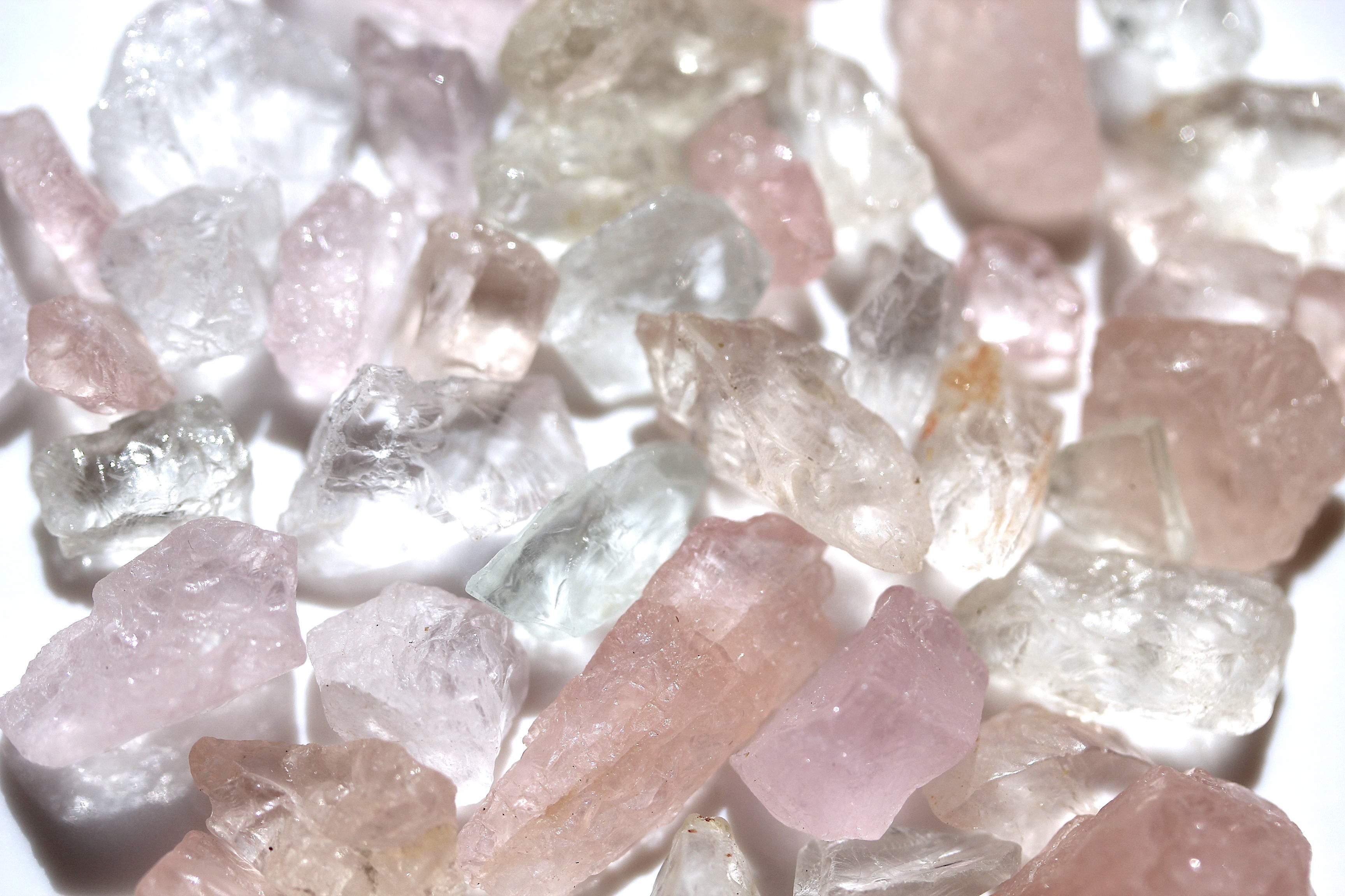 facet grade pink morganite