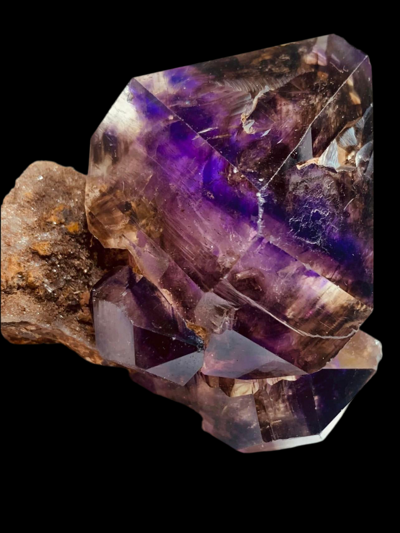 Super Seven Purple Amethyst Crystal