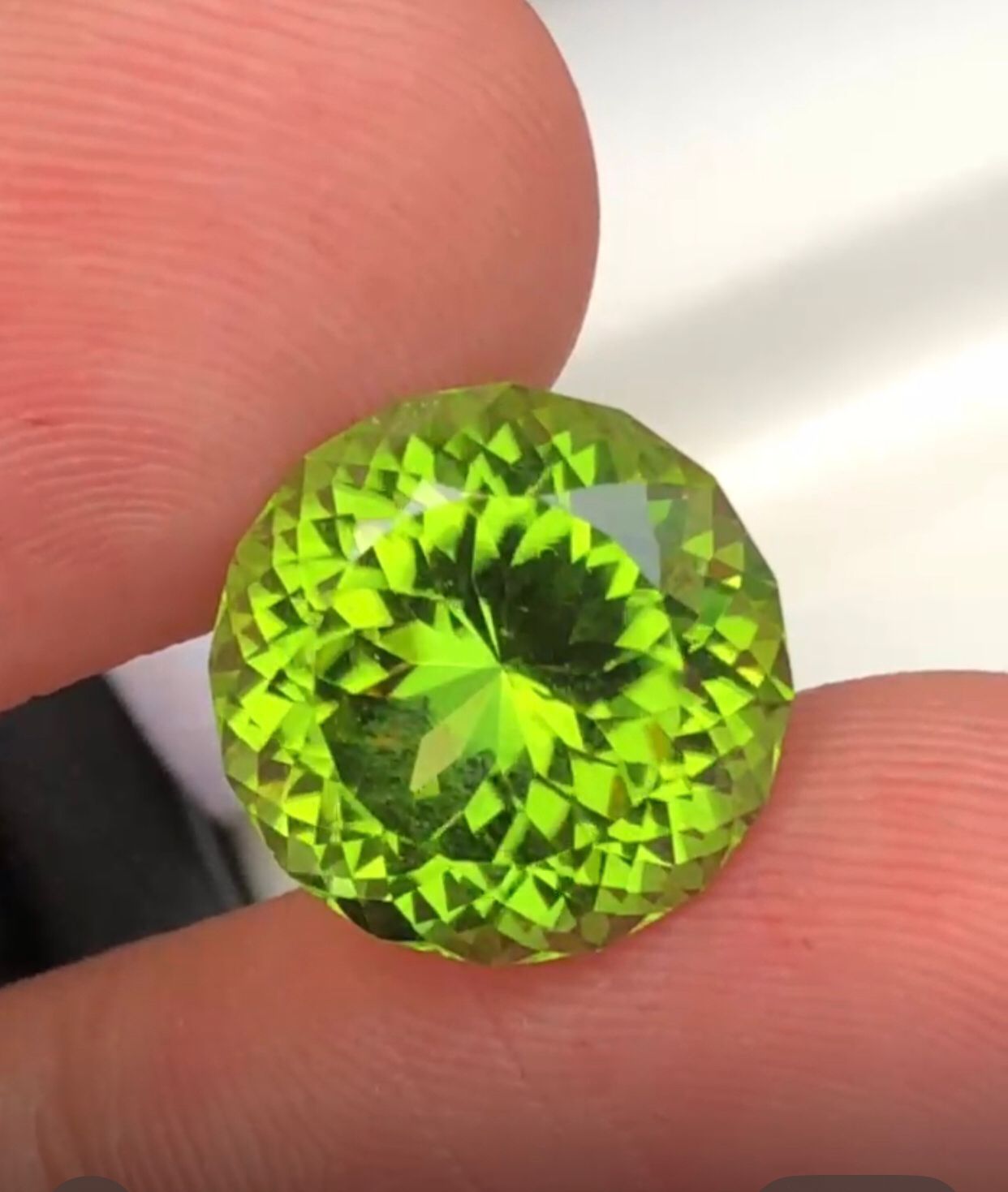 You May Like This Round Shape Peridot Stone