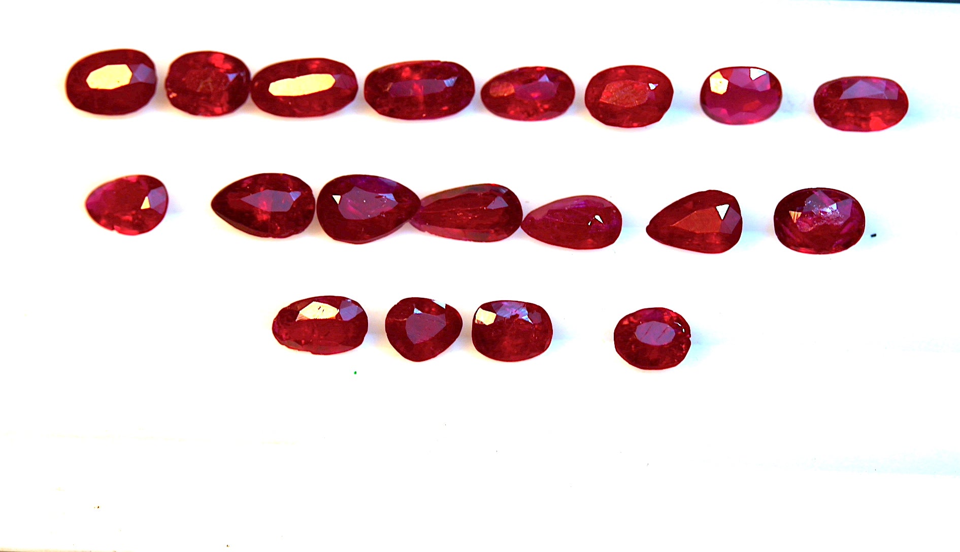 Loose Pegion Blood Rubies