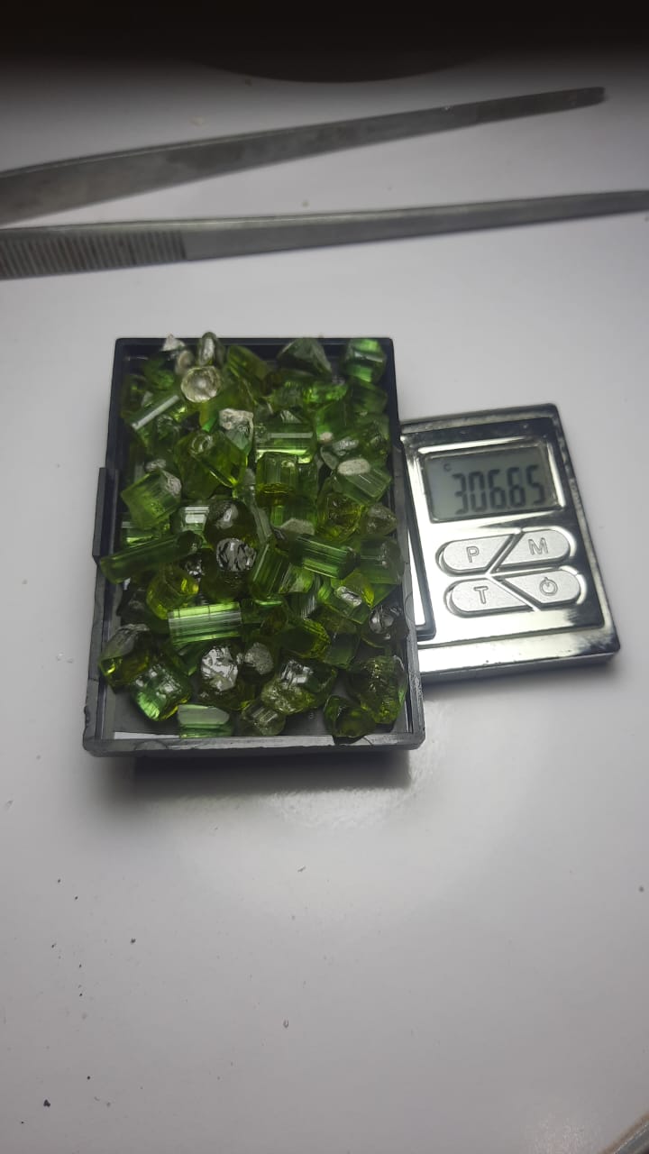 You May Also Like This Mint Green Tourmaline Crystals