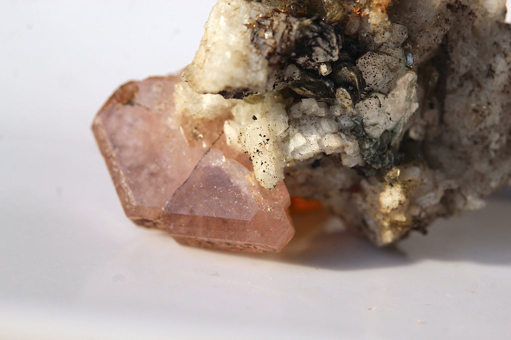 12.3 Grams Rare Pink Apatite with Mica