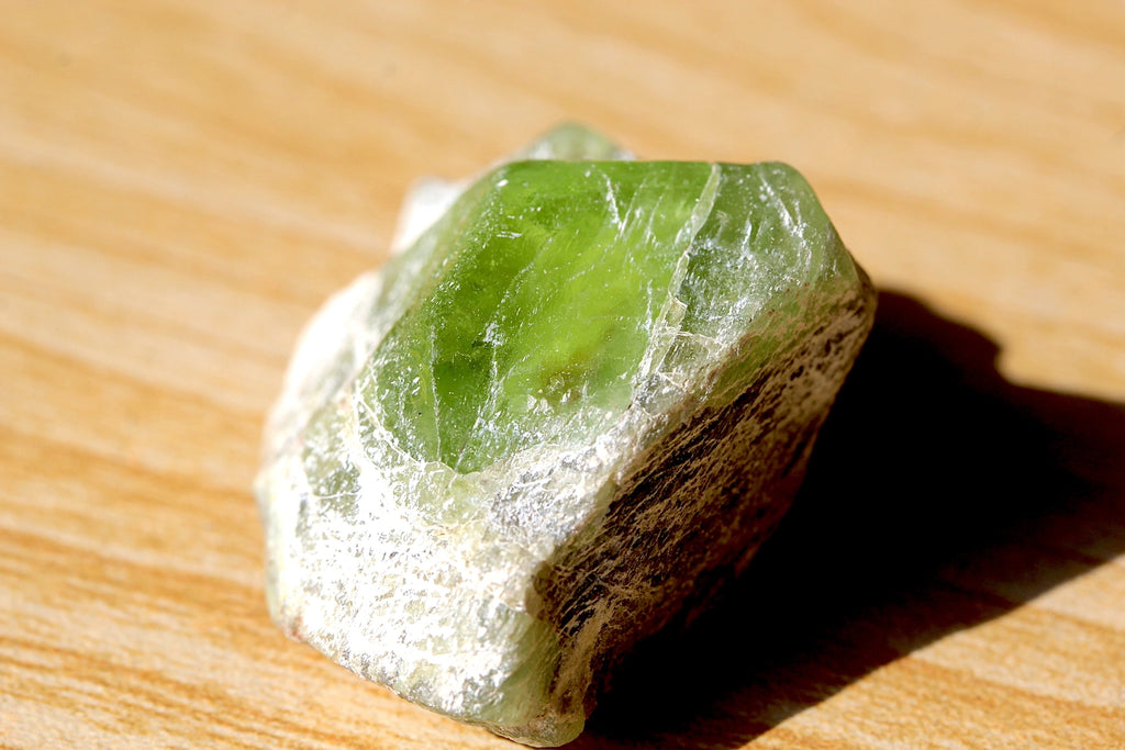Peridot On Metrix from Kohistan, Pakistan
