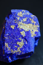 279g Maden-4 Rough Lapis Lazuli Specimen With Chalcopyrite, Afghanistan
