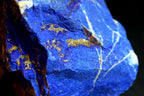 279g Maden-4 Rough Lapis Lazuli Specimen With Chalcopyrite, Afghanistan