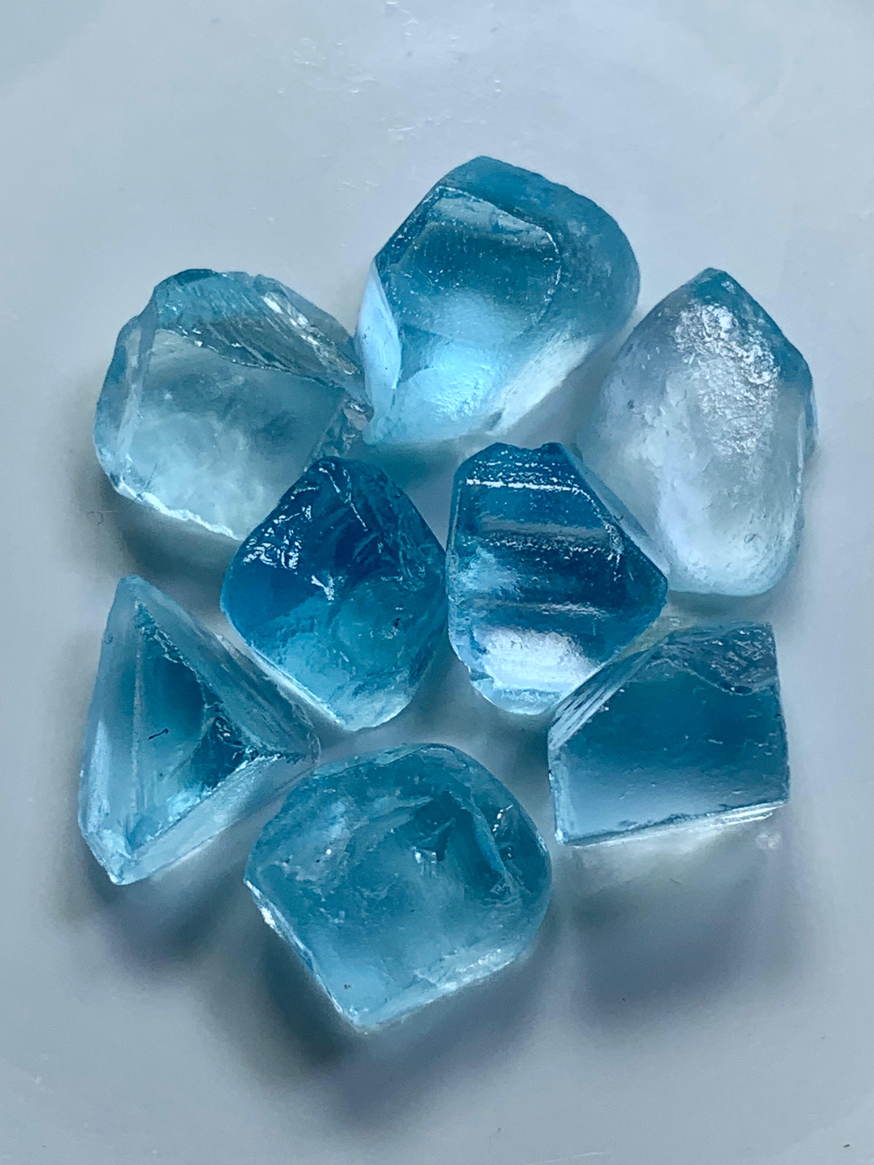 Buy Facet Raw Swiss Blue Topaz Small Deal for Gemstone Cutters