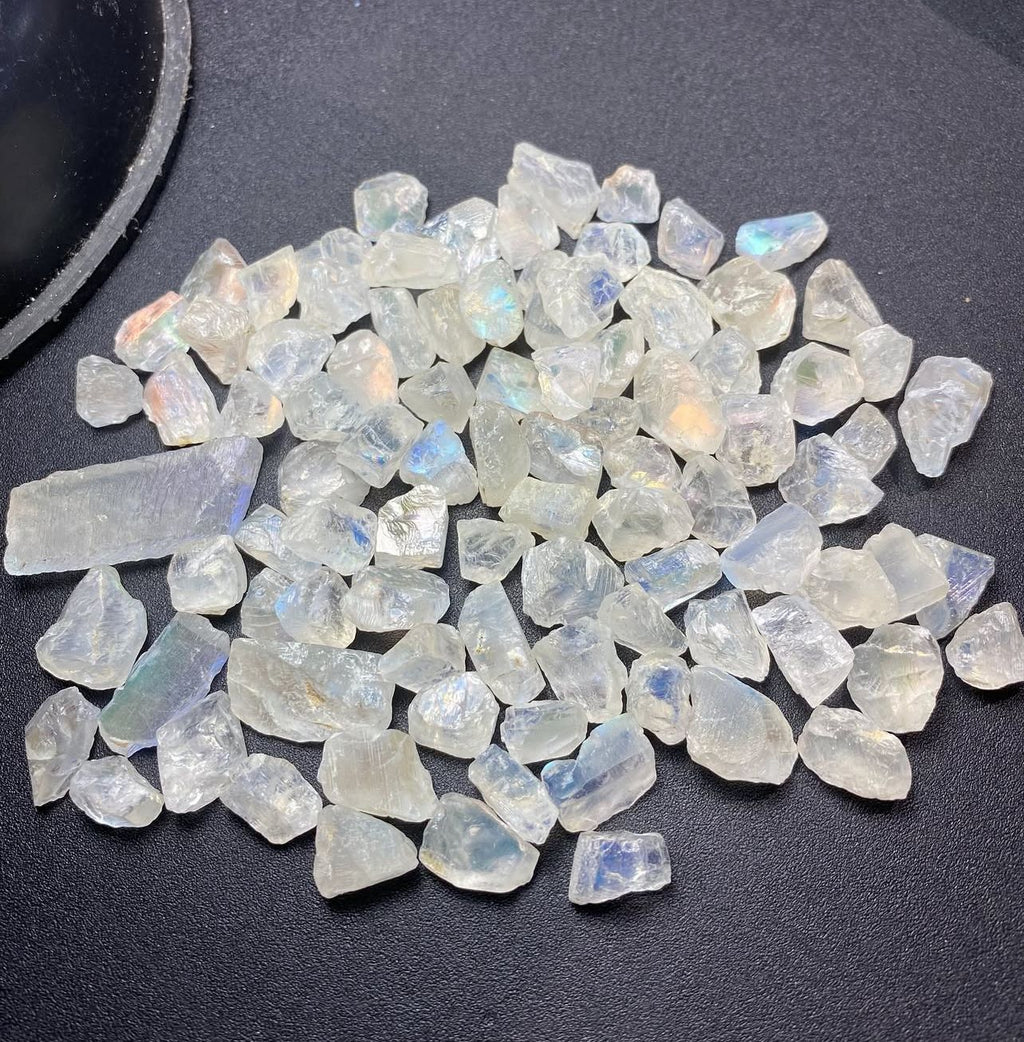 Rough Moonstone for Faceting