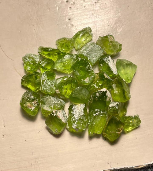 Rough Peridot Facet Grade Parcel