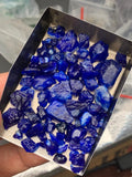 190 carats UV ReactiveRare Rough Haüyne Gemstones from Afghanistan
