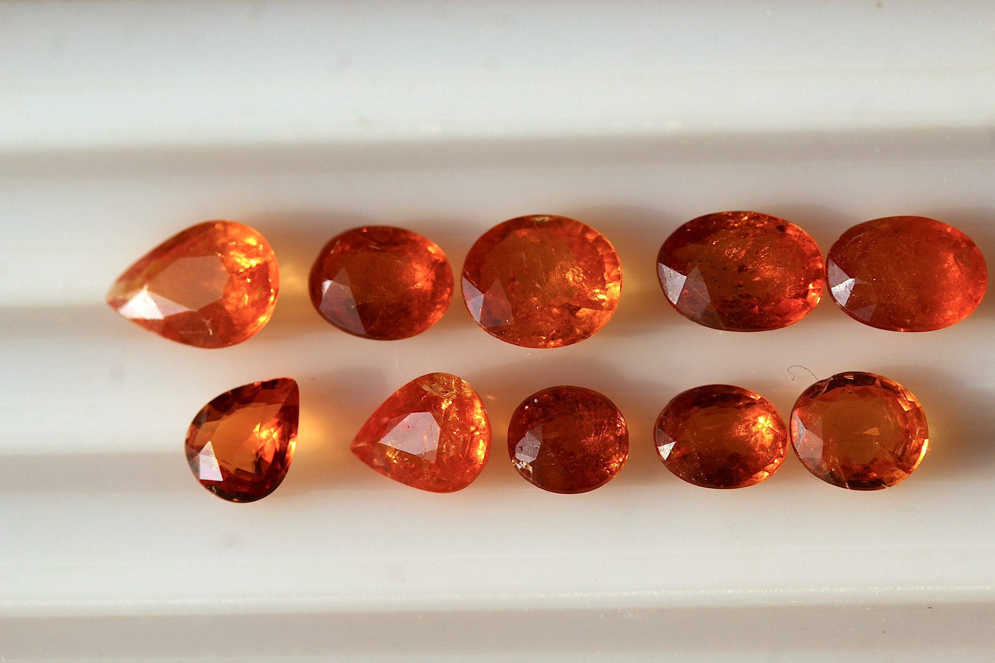 Buy Loose Spessertite Garnet Gems