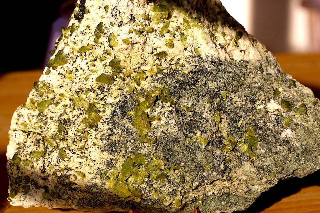 716 Gram Aesthetic Rare Green Titanite / Sphene on Matrix from Fata Pakistan