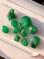 Vivid Green Swat Emeralds Lot