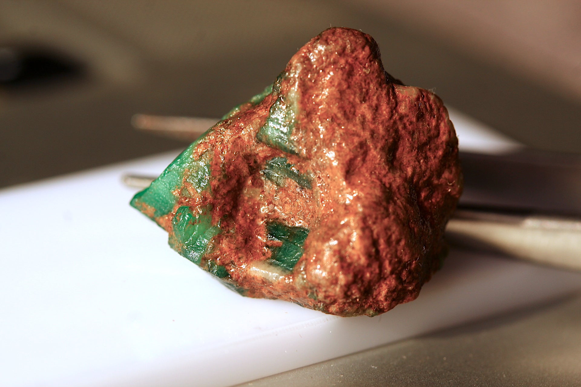 Swat Emerald Specimen: Raw Crystal Gemstone 