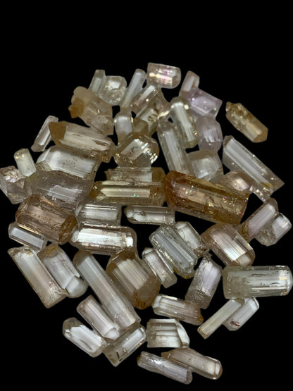 280 carats Natural Terminated Katlang Topaz  Raw Crystals | Imperial Golden Topaz