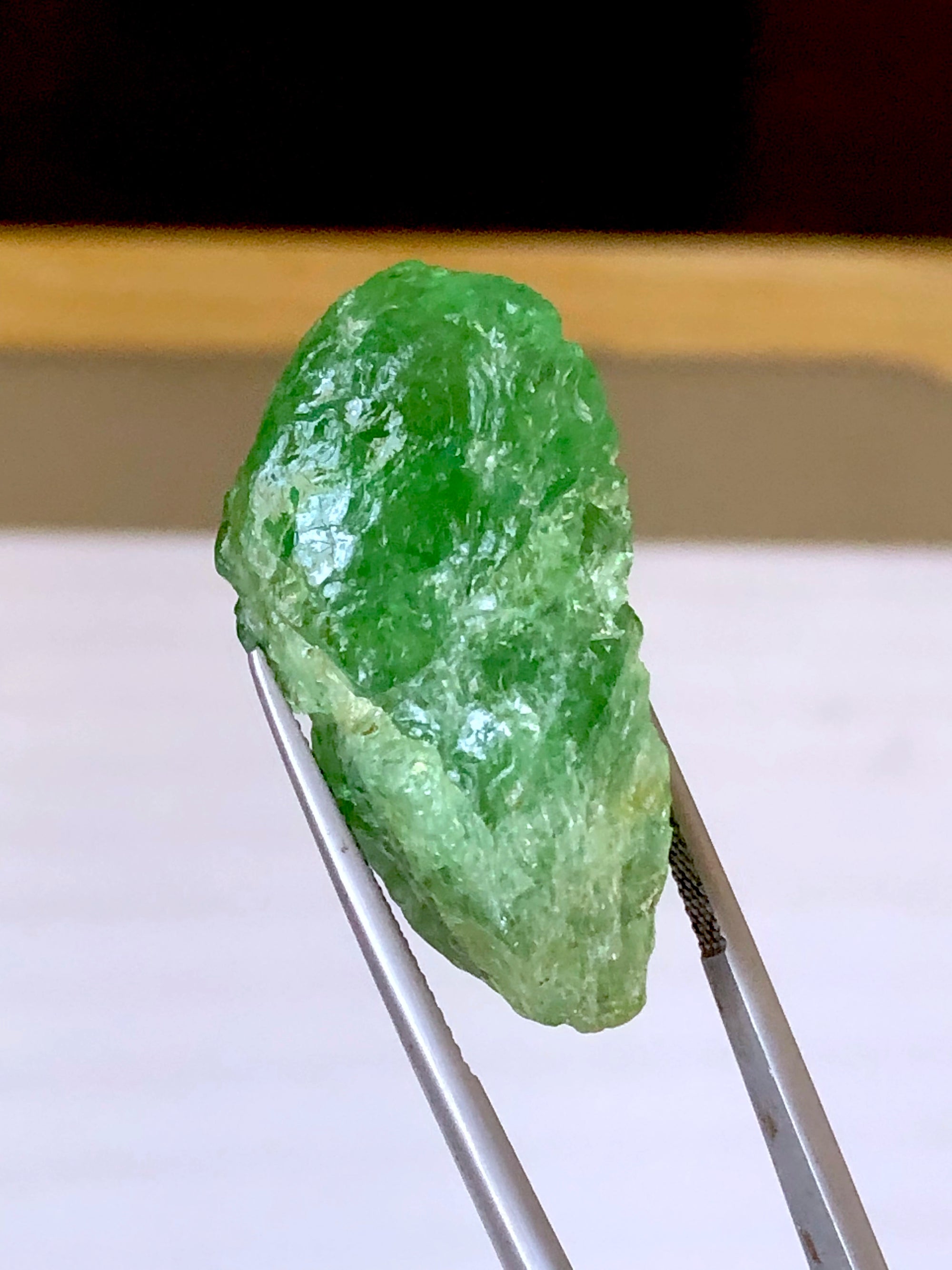 Buy Green Rough Tsavorite stone for sale