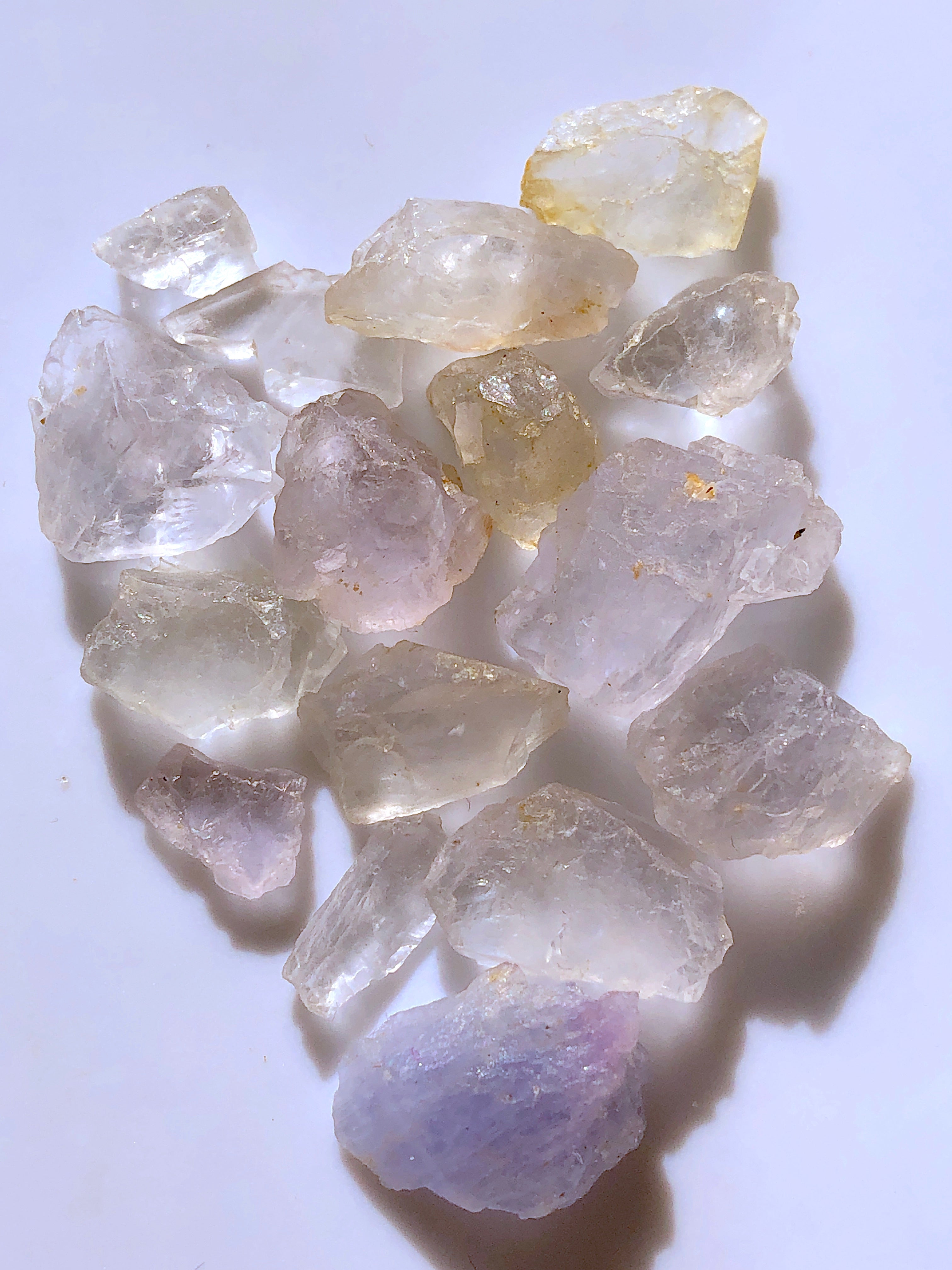 Rough Hackmanite Crystal UV Reactive Stones
