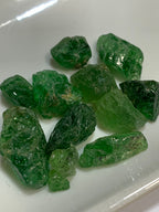133 Carat Rough Tasovrite Garnets for Lapidary Work