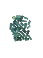 Raw Indicolite Tourmaline Rough Lot – 50 Carats | Blue-Green Facet & Lapidary Crystals from Afghanistan