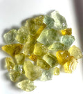 source rough heliodor gemstones for faceting