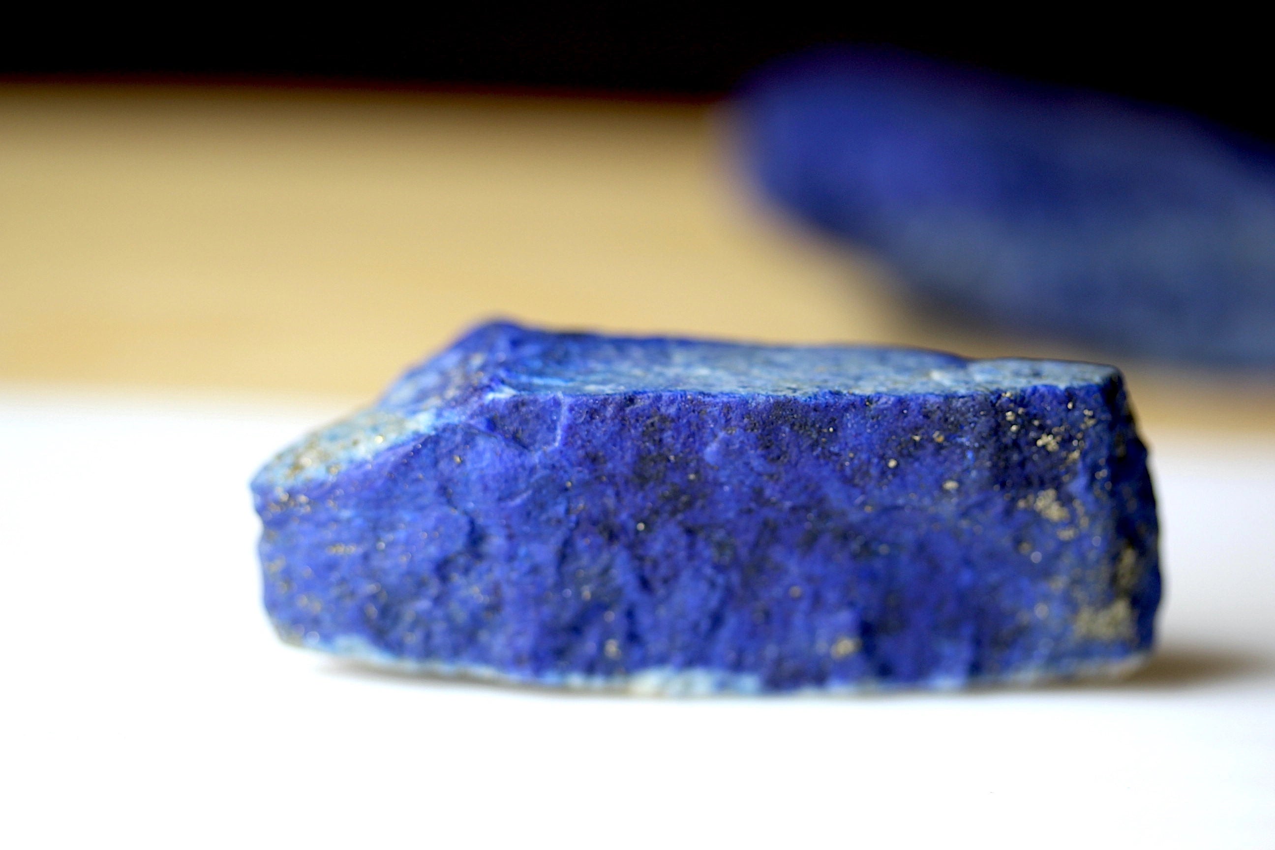 check out the rough lapis 