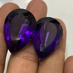 Dark Purple loose Amethyst gemstones