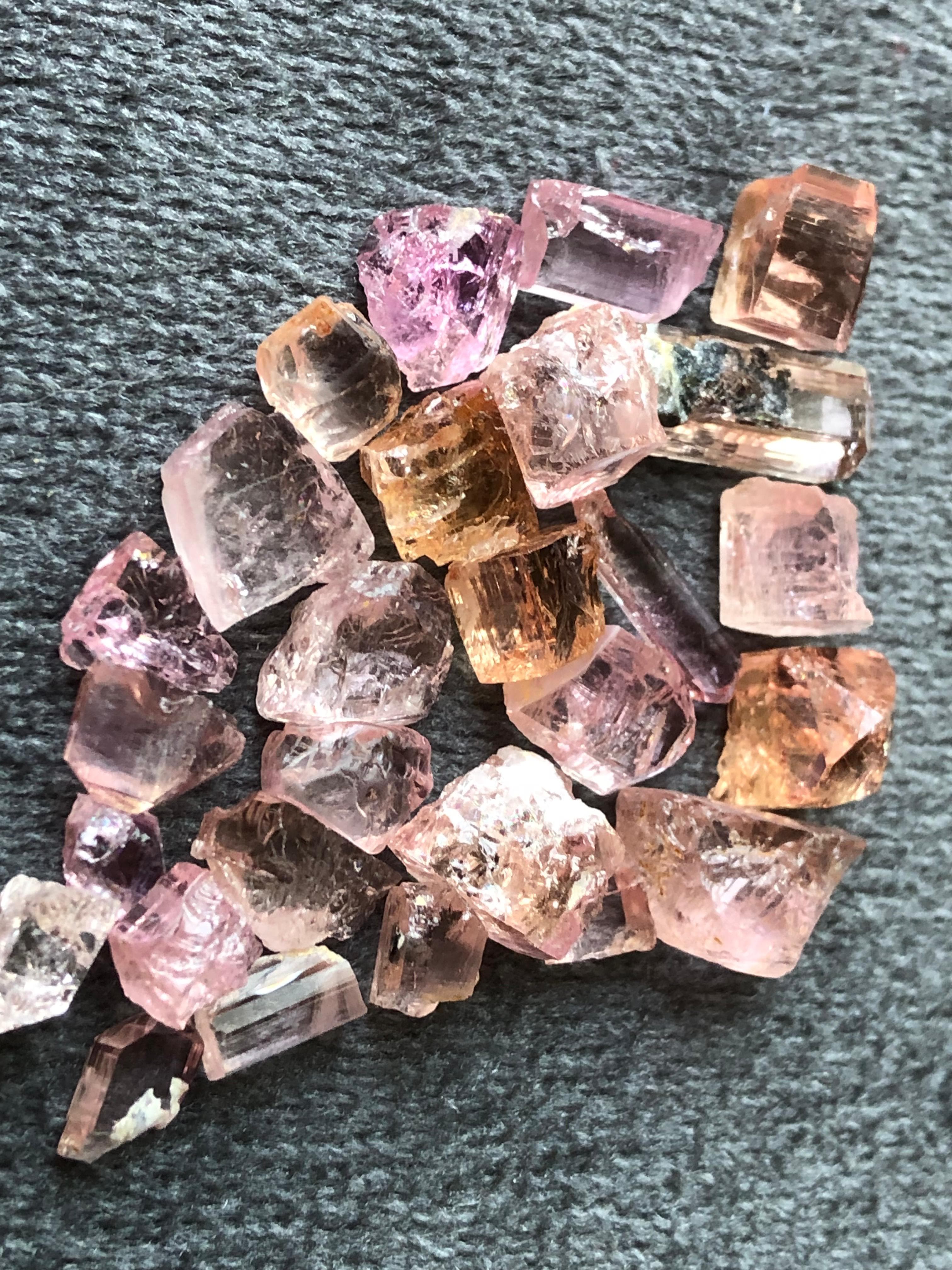 69 carats Rare Katlang Topaz Champagne Color | Imperial Pink Topaz