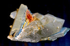 Chlorite Quartz with Brookite on Matrix 