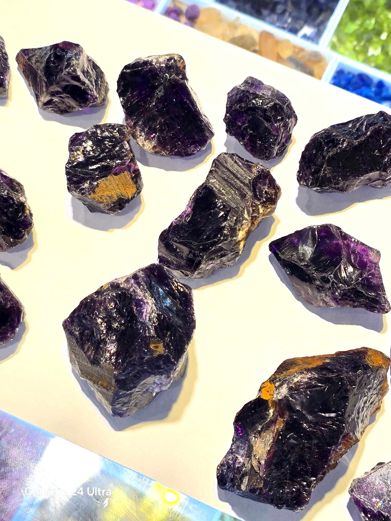 Big Size Deep Purple Rwanda Amethyst Rough Stones Deals