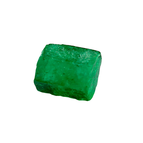 3.18 Carat Hexagonal Rough Emerald Crystal | Faceting Rough