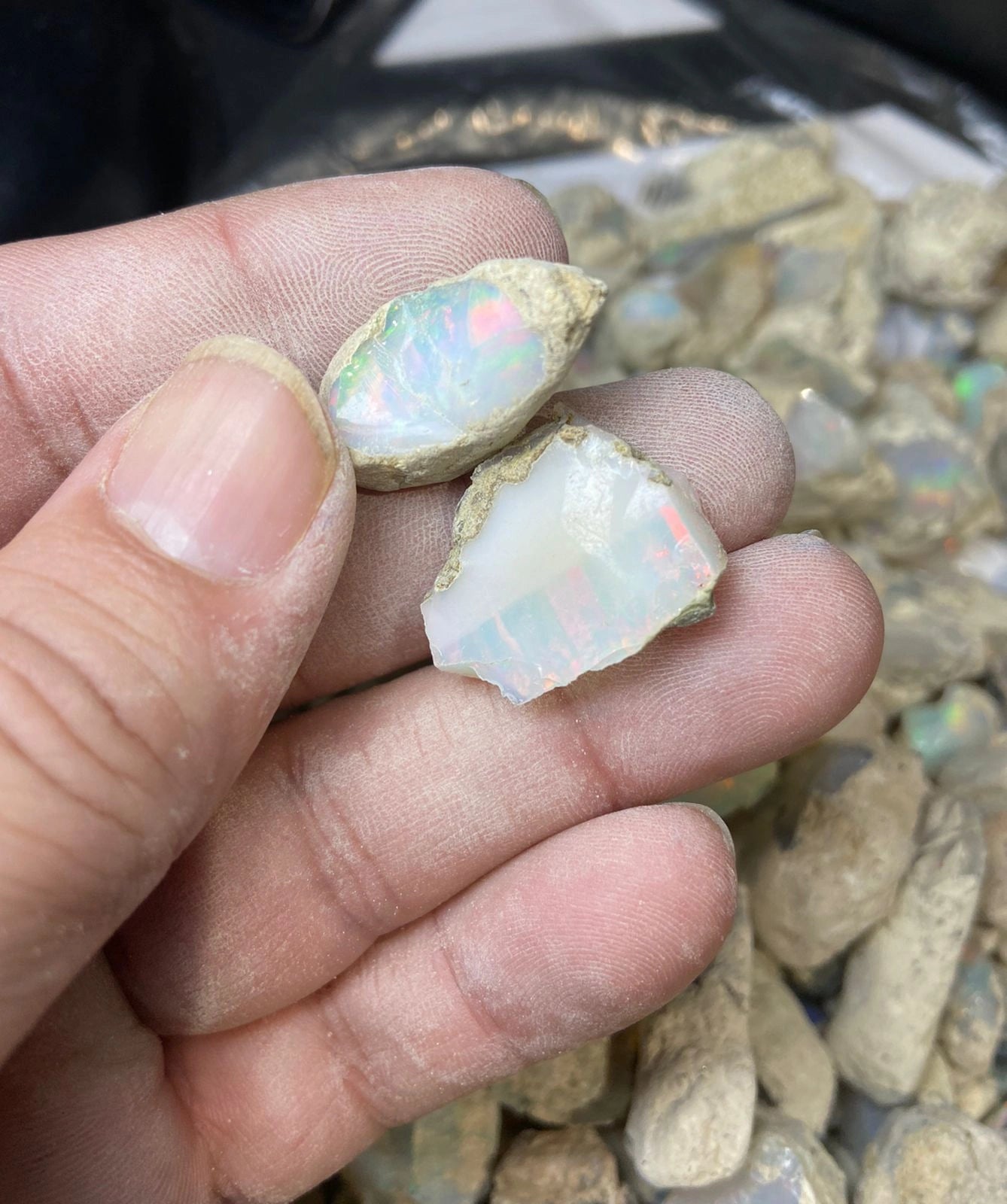 Deals on Raw Ethiopian Welo Opals for Lapidary Artists - Non Hydrophane Opals