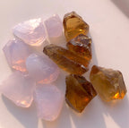 Citrine faceting grade gemstones - Lavender Quartz Faceting