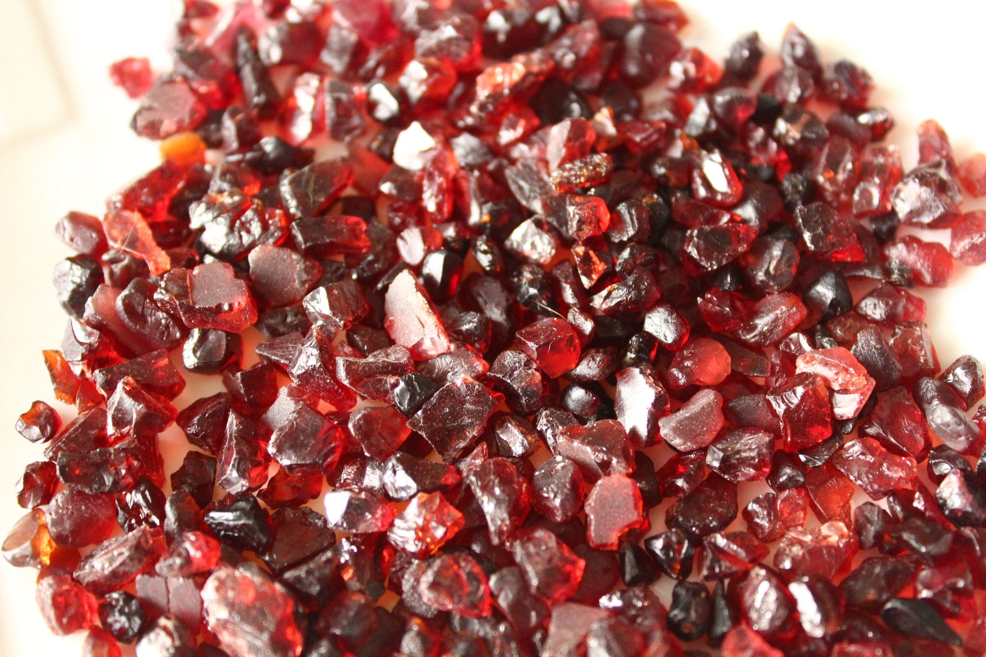Facet Raw Garnet Price per gram