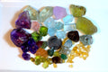 Facet Rough Mixed Uncut Stones Deal for Beginners in Faceting