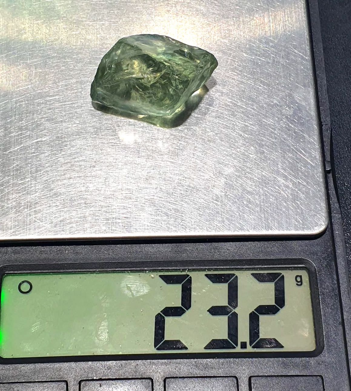 Deals on Natural Prasiolite Rough for Faceting | Green Amethyst Raw