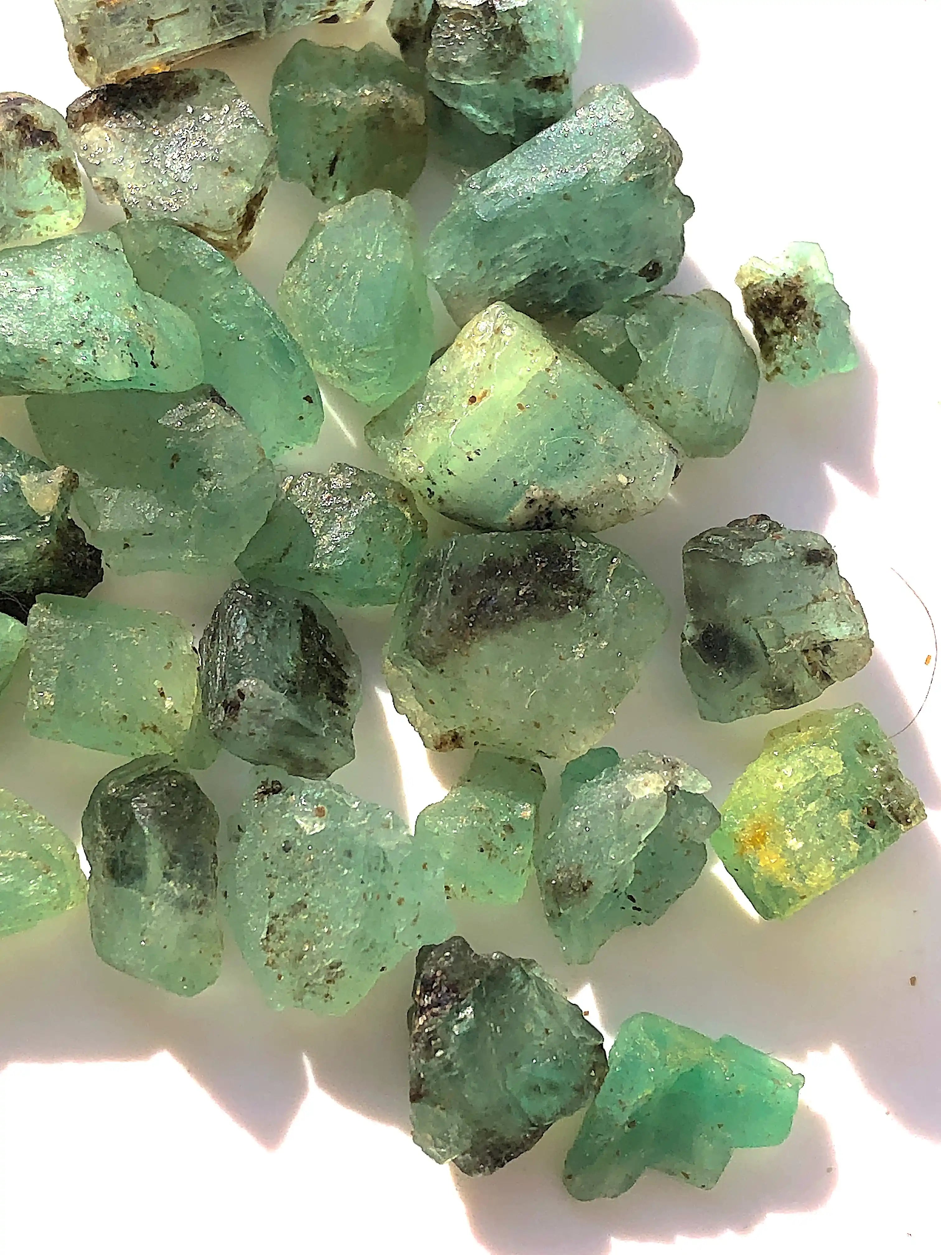Raw Rough Green Emerald Natural Gemstone