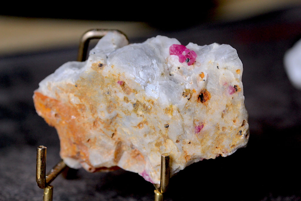 Natural Ruby Crystal on Matrix – 46g | Hunza, Nagar, Pakistan | Untreated