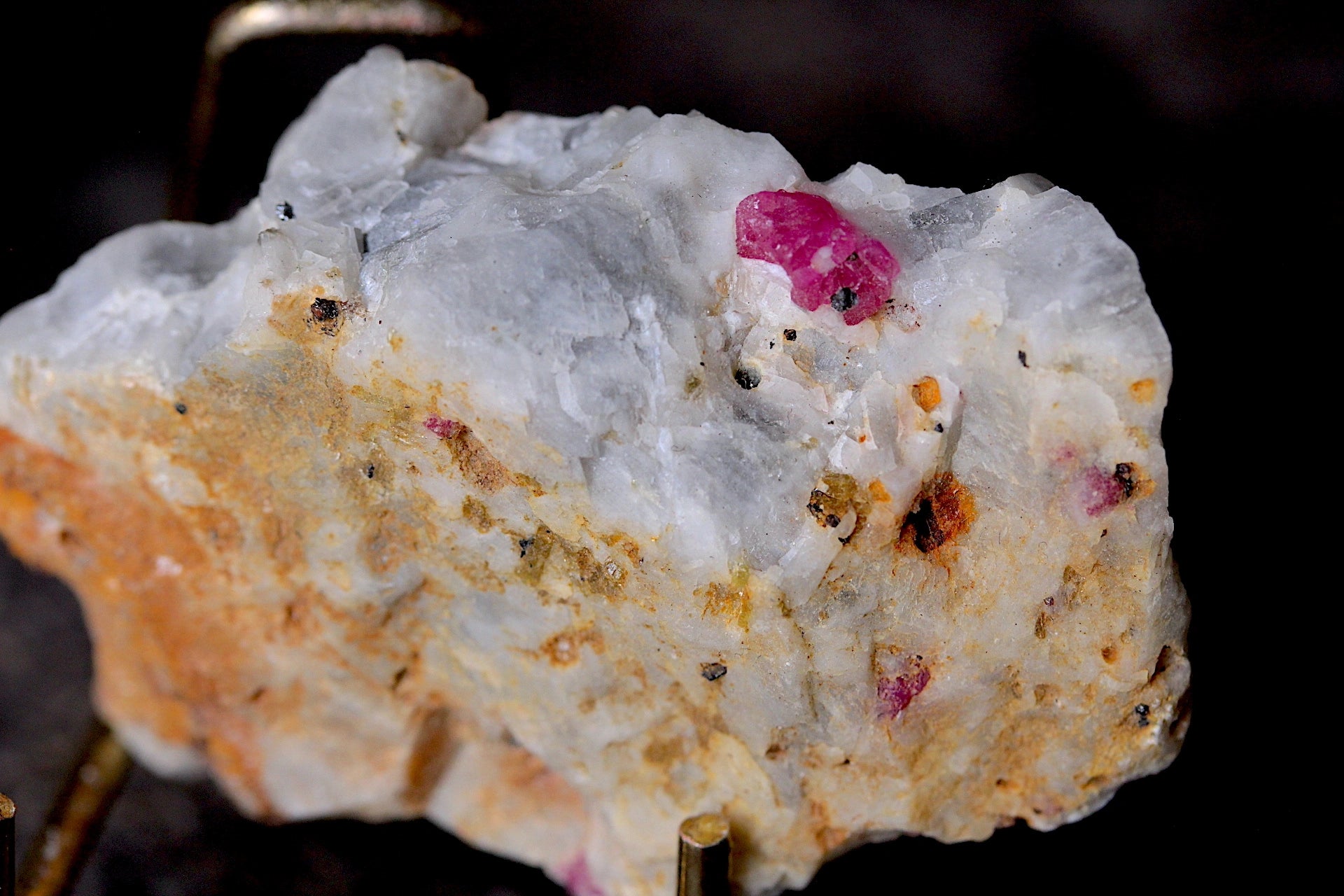 Natural Ruby Crystal on Matrix – 46g | Hunza, Nagar, Pakistan | Untreated