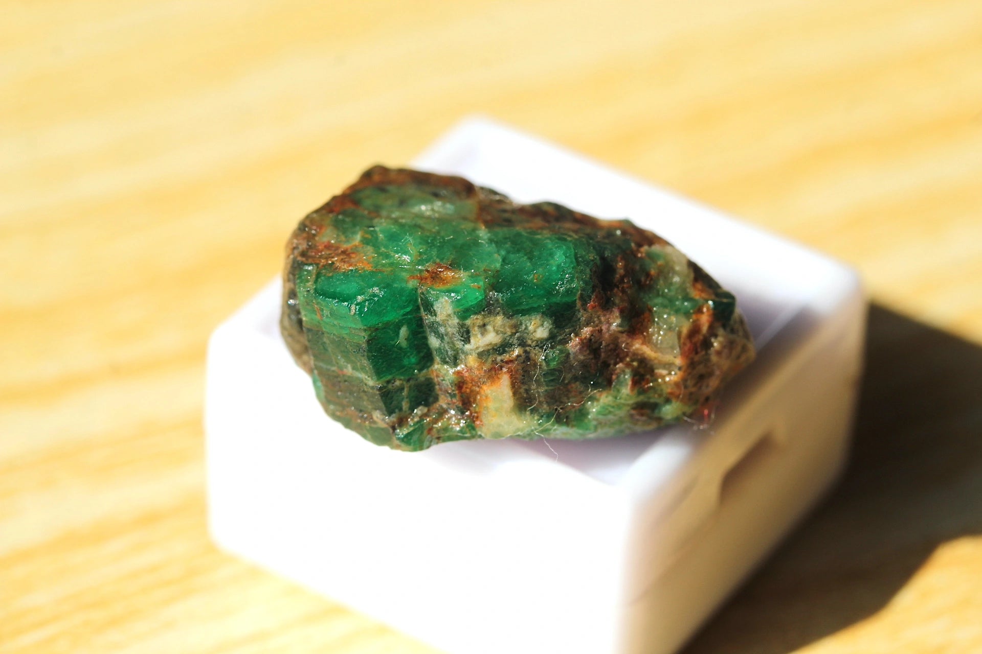 46 Carats Swat Emerald Specimen Pakistan