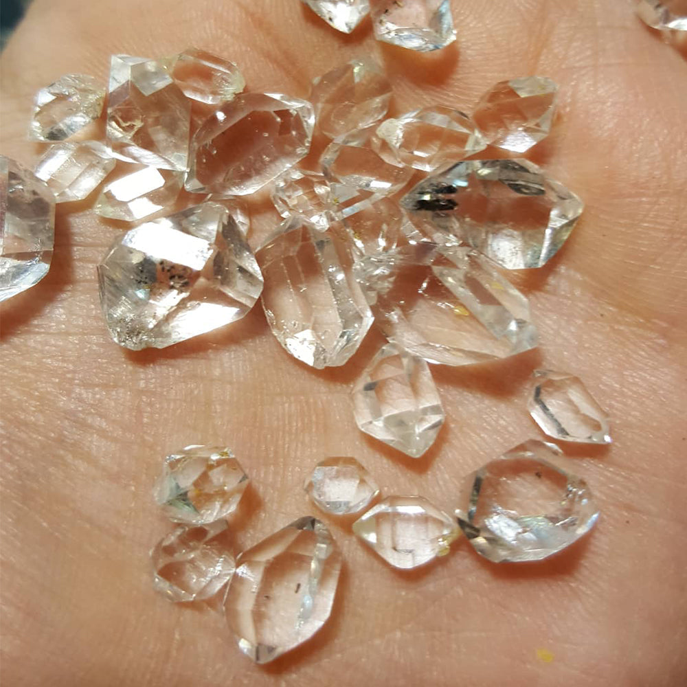 3 kg Diamond Quartz Crystals - Herkimer Diamond Quartz
