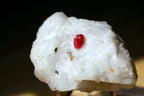 Hunza Valley spinel crystal specimen