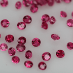 10 carats Melee size Round Brilliant Natural Mogok Pink Spinels | Reddish Pink Spinels