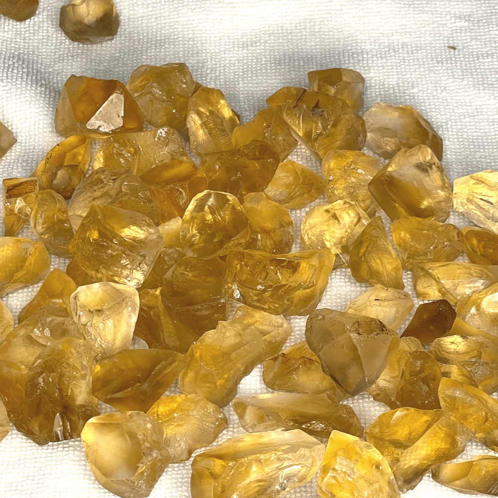 Raw Citrine 5 kg deal for Faceting | Facet Grade Citrine Quartz